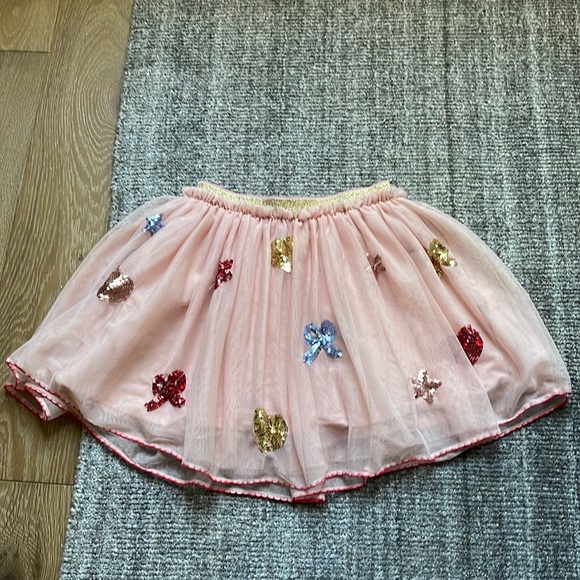 Mini Boden skirt with sequin embellishments. - Picture 1 of 6